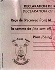 Déclaration de recettes - créances sociales